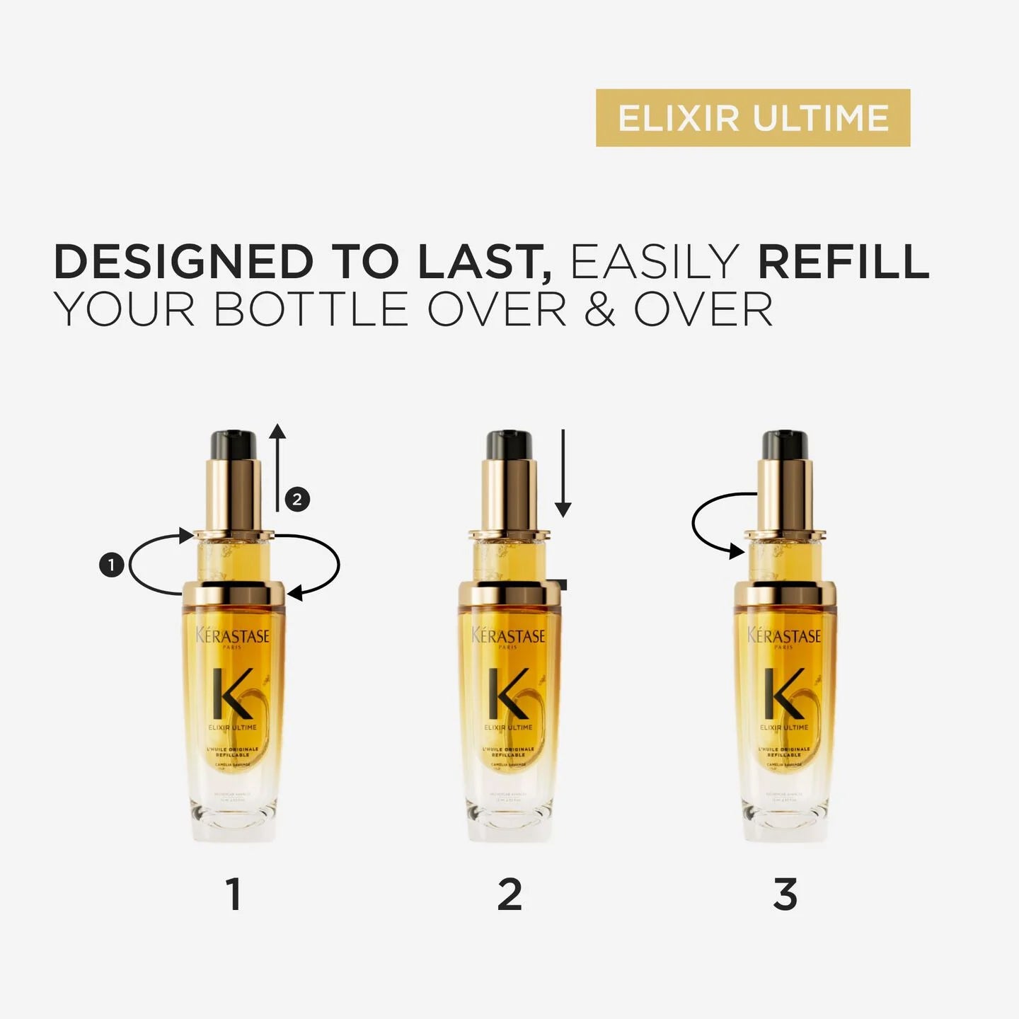 Kérastase - Elixir Ultime Refillable Hydrating Hair Oil