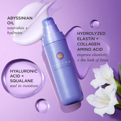 TATCHA Full-Size Skincare Set - Dewy Serum, Rice Wash, Dewy Skin Cream & Essence